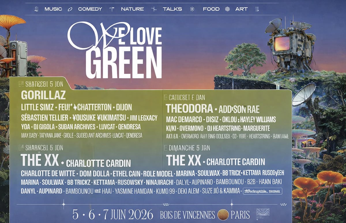 Programmation We Love Green 2026