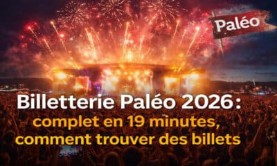 Billetterie Paléo 2026