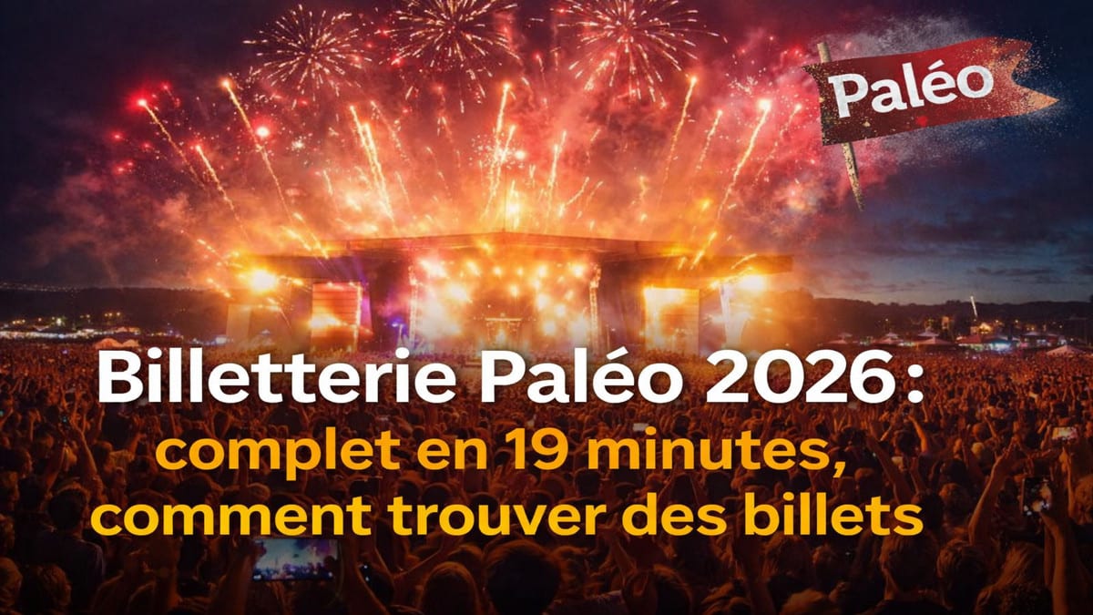 Billetterie Paléo 2026
