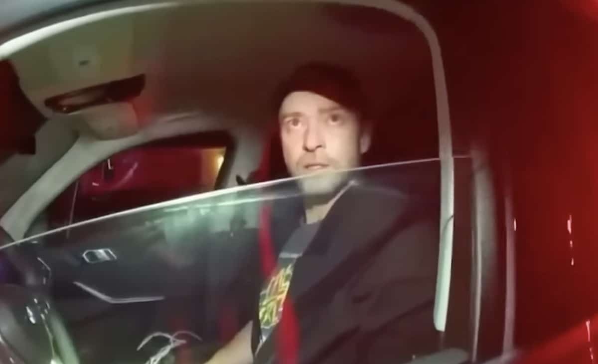 Justin Timberlake vidéo arrestation
