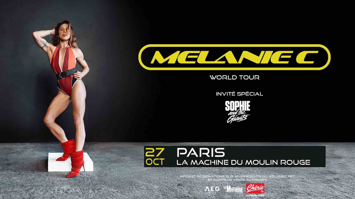 Melanie C concert Paris 2026
