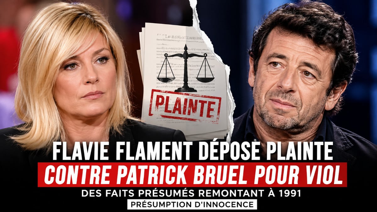 Flavie Flament porte plainte contre Patrick Bruel pour viol