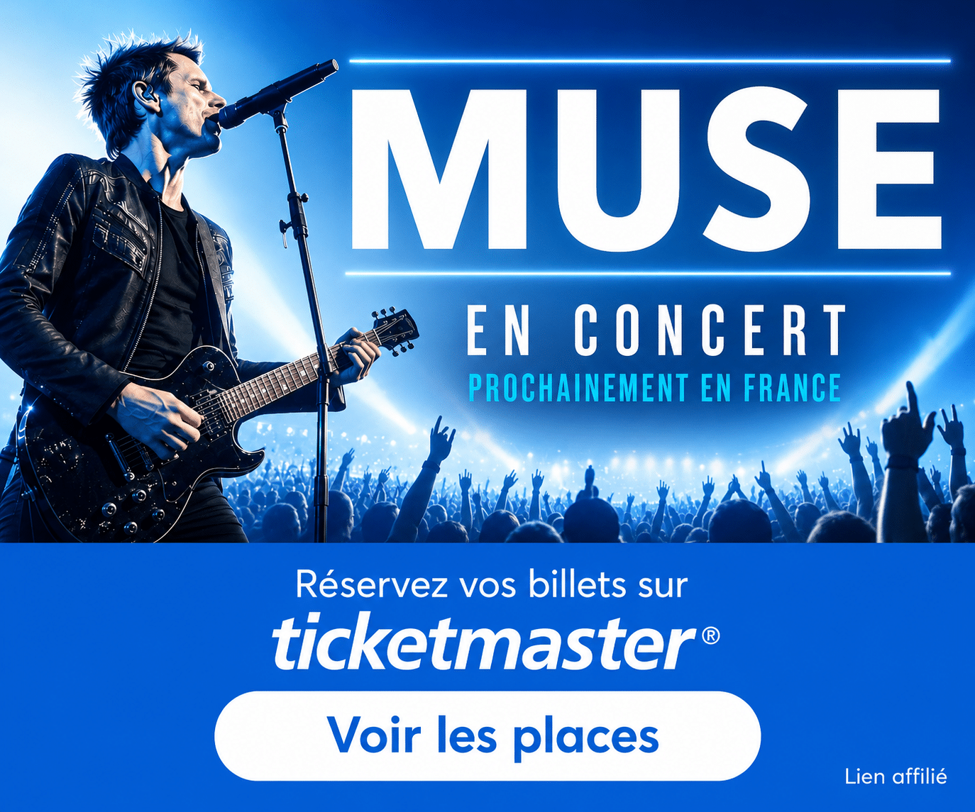 Muse en concert en France - Réserver vos billets sur Ticketmaster