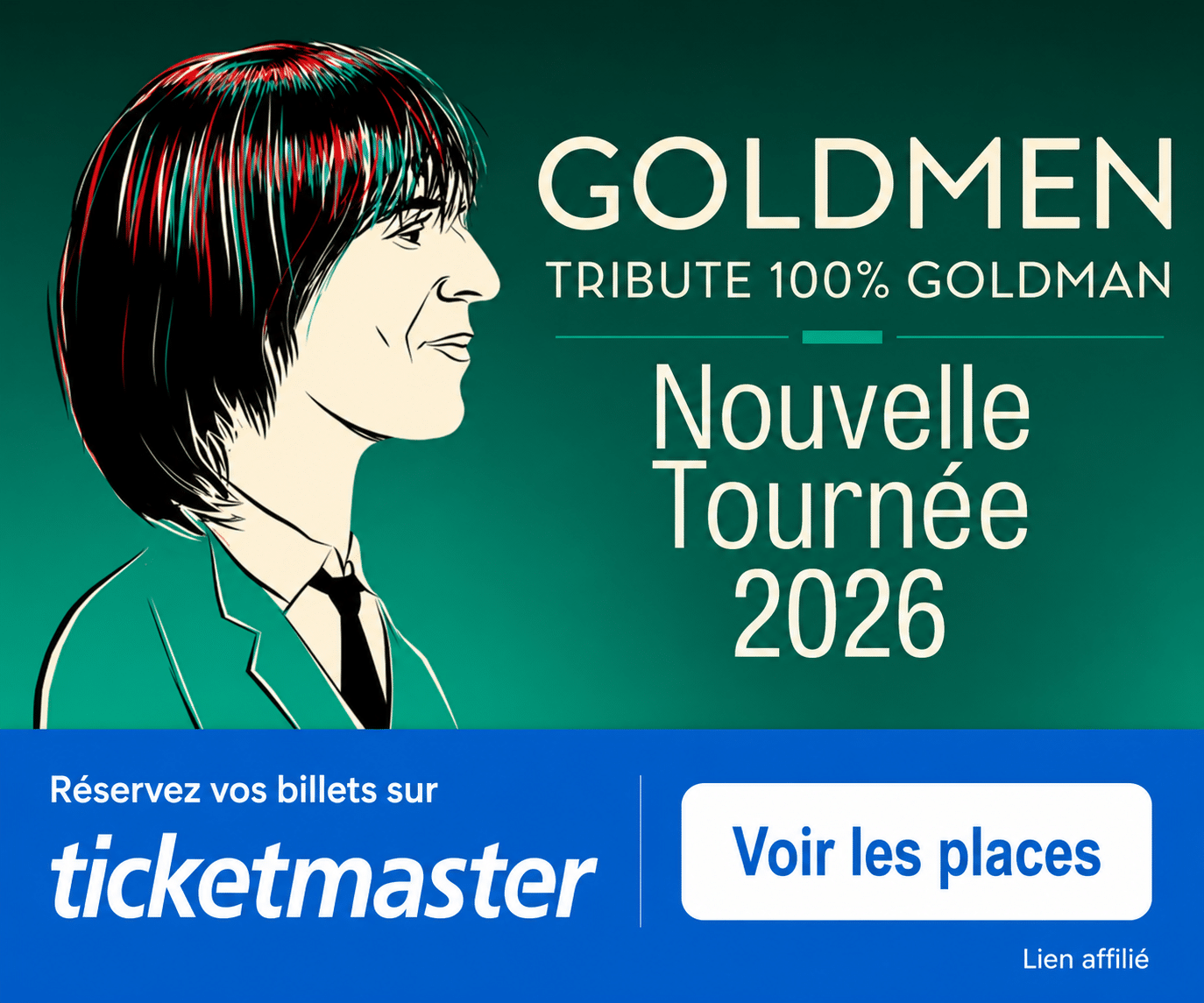 Goldmen en concert - Réserver vos billets sur Ticketmaster