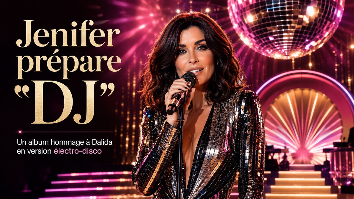 Jenifer prépare l'album "DJ" en hommage à Dalida
