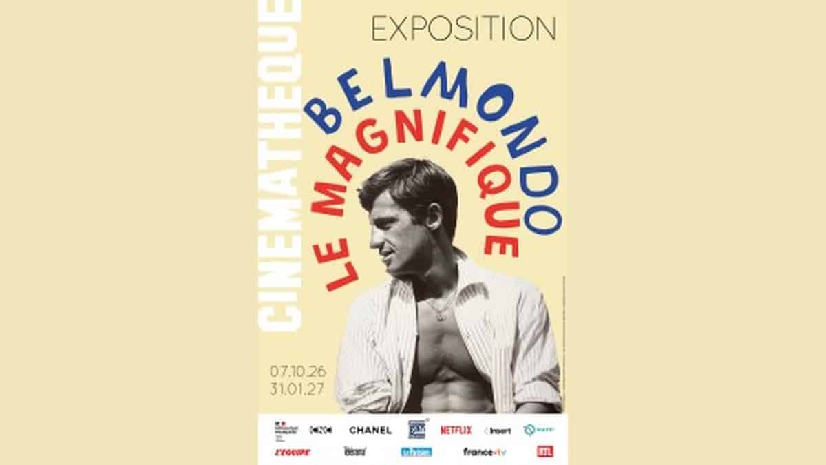 Exposition Jean-Paul Belmondo à la Cinémathèque française en 2026