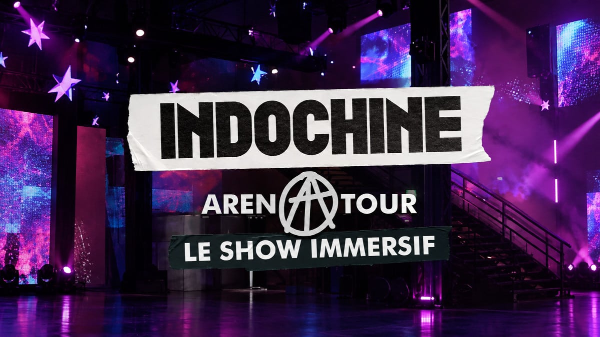 INDOCHINE à l'Atelier des Lumières