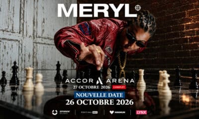Meryl, chanteuse et rappeuse martiniquaise, à l'affiche de l'Accor Arena à Paris