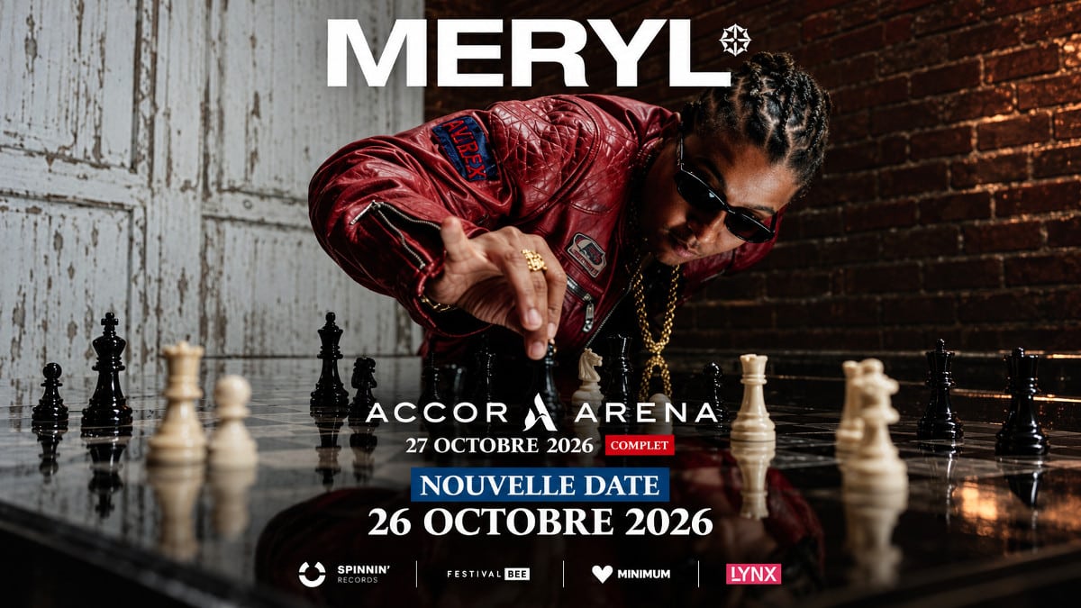 Meryl, chanteuse et rappeuse martiniquaise, à l'affiche de l'Accor Arena à Paris