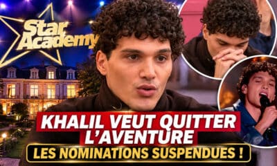 Star Academy 2026 : Khalil veut quitter l'aventure