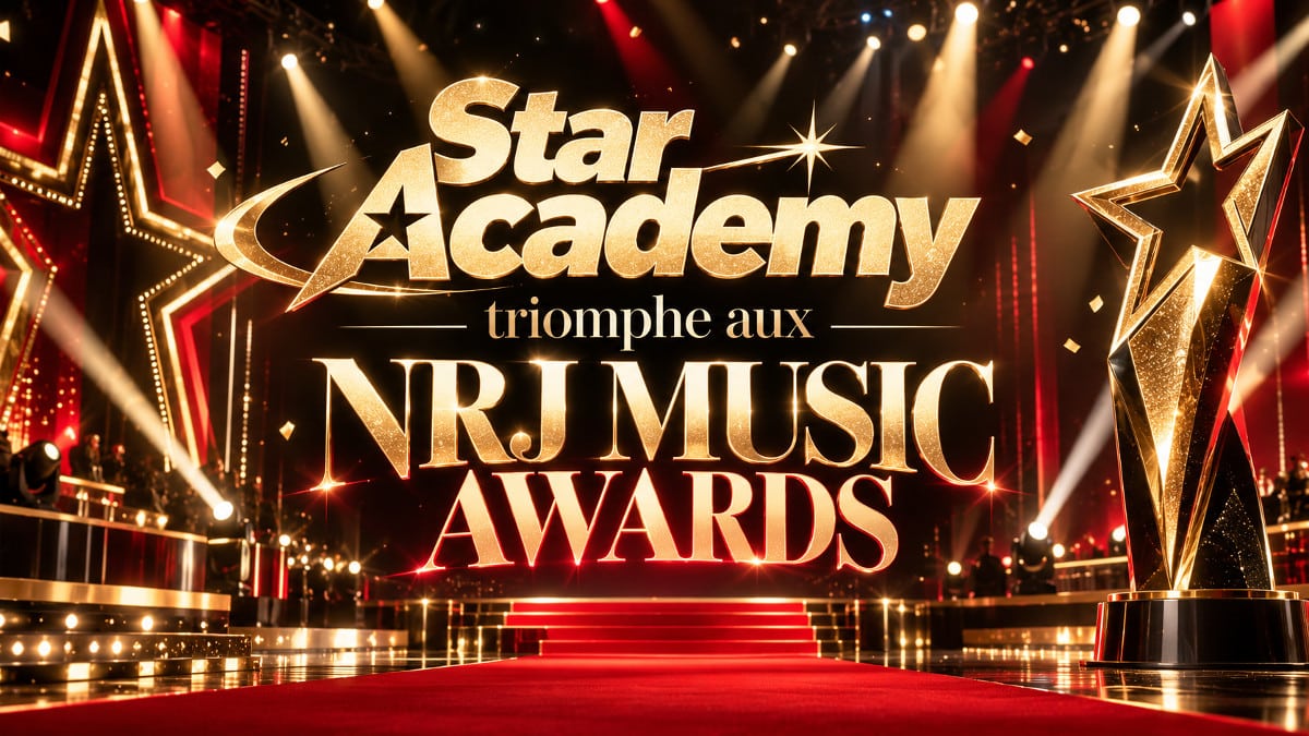 Artistes de la Star Academy récompensés aux NRJ Music Awards 2026, si le montage utilisé montre effectivement les personnalités concernées