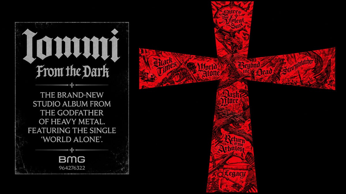Tony Iommi, guitariste de Black Sabbath, à l'occasion de la sortie de son album From the Dark