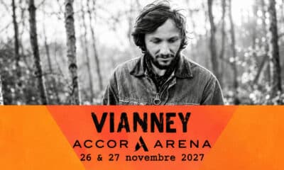 Vianney en concert, attendu à l’Accor Arena de Paris en novembre 2027